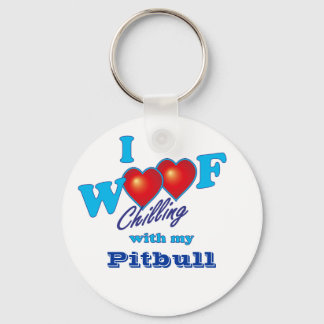 Chaveiro I Woof Pitbull