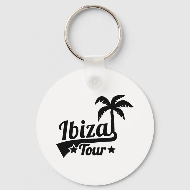 Chaveiro Ibiza Tour (Frente)