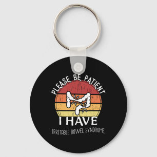 Chaveiro Ibs Divertidos de Sensibilização para a Síndrome d