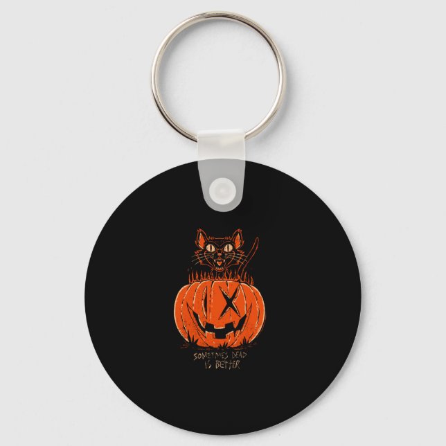 Chaveiro Ice Nove Matares - Gato Halloween (Frente)
