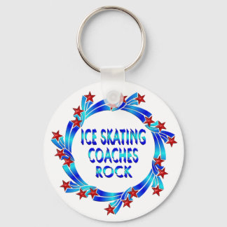 Chaveiro Ice Skating Coaches Rock Red Stars