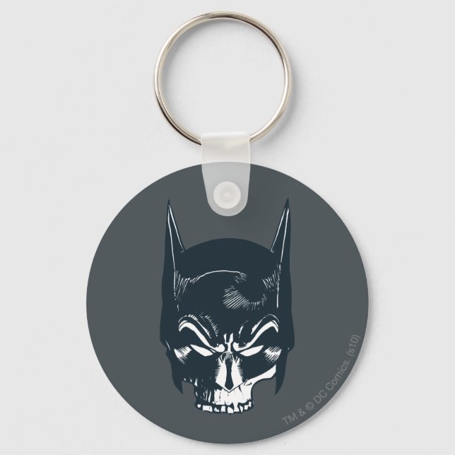 Chaveiro Ícone Batman Cowl/Skull (Frente)