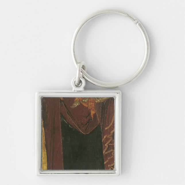 Chaveiro Ícone conhecido como o "Virgin do Tsar Dushan", (Frente)