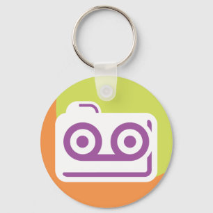 Chaveiro Ícone de fita cassete