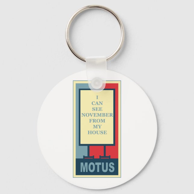 CHAVEIRO ÍCONE MOTUS, POSSO VER NOVEMBRO DE MINHA CASA (Frente)