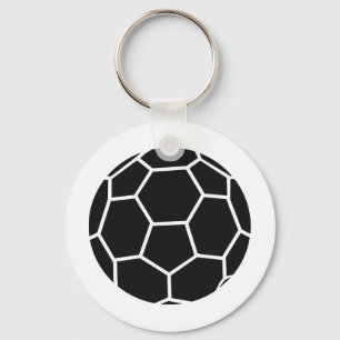 Chaveiro ícone preto do handball