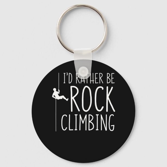 Chaveiro Id Preferencialmente Be Rock Escalbing Rock (Frente)