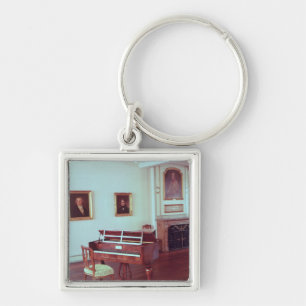 Chaveiro Ideia de uma sala com um piano de cauda