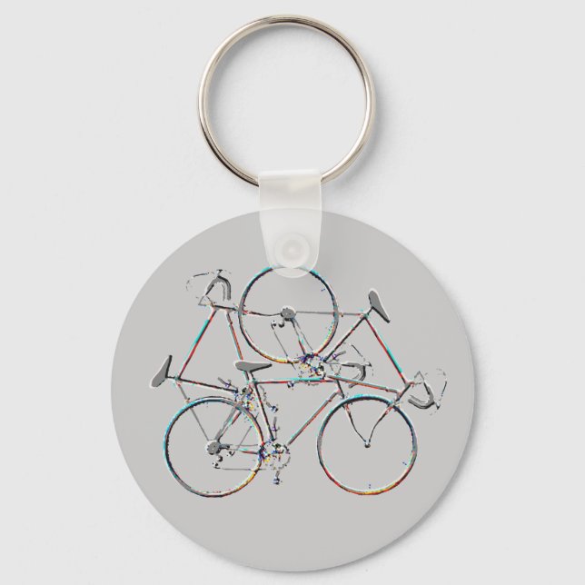 Chaveiro ideias de ciclismo (Frente)