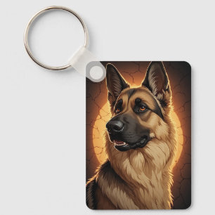 Chaveiro 🐾 Ideias de Presentes para Amantes do Pastor Alem
