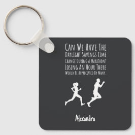 Chaveiro Ideias de Presentes para Corredores de Maratona Pe