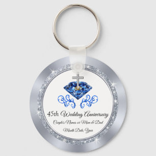 Chaveiro Ideias do Partido Cristão Sapphire 45º Aniversá