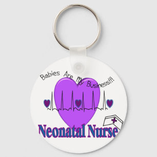 Chaveiro Ideias Neonatal do presente da enfermeira--Design