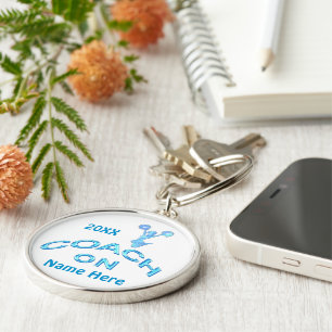 Chaveiro Ideias personalizadas dos presentes do treinador