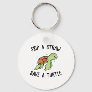 Chaveiro Ignorar Uma Palha Guardar Uma Tartaruga Para Salva