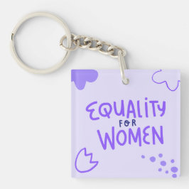 Chaveiro Igualdade para as mulheres