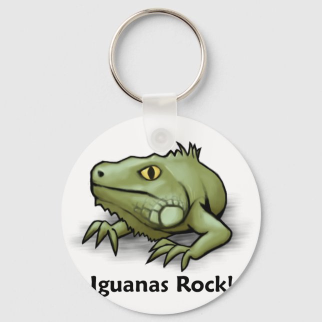 Chaveiro Iguanas Rock! (Frente)