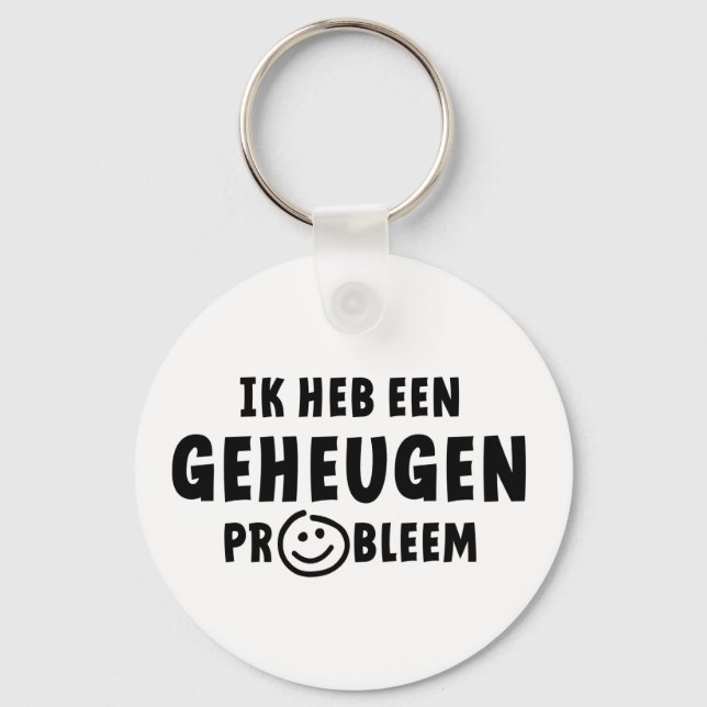 Chaveiro Ik heb foi um problema de geheugen. Alzheimer, Dem (Frente)