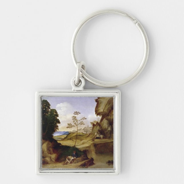 Chaveiro IL Tramonto (o por do sol) (óleo em canvas) (Frente)