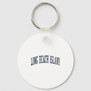Chaveiro Ilha Long Beach Nj Jn2 Atletismo Vintage Azul Des