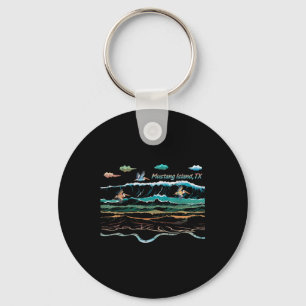 Chaveiro Ilha Mustang Texas Tie-dye Pelican Beac Colorful