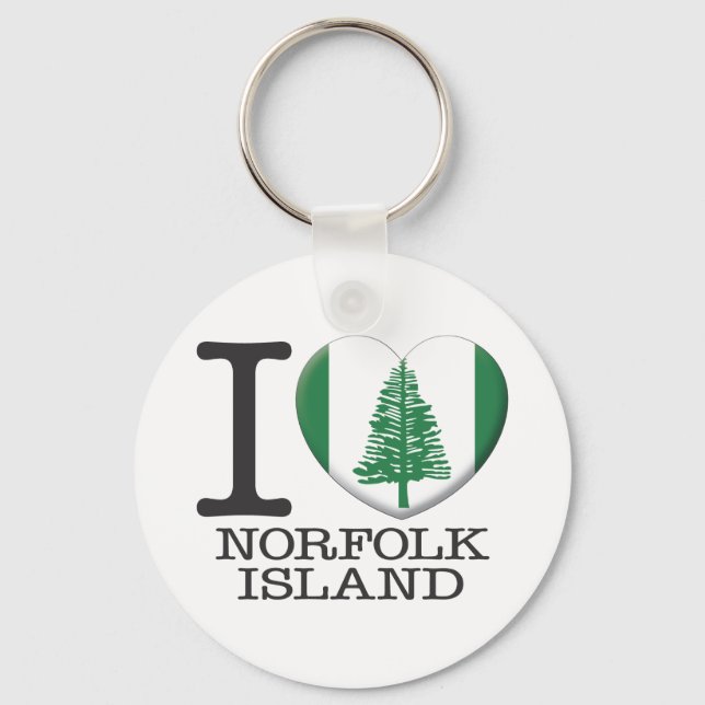 Chaveiro Ilha Norfolk (Frente)