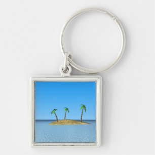 Chaveiro Ilha Tropical