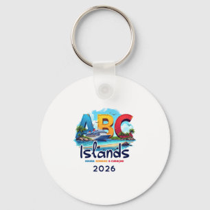 Chaveiro Ilhas Abc Aru Bonaire Curaçao Cruzeiro Férias 20