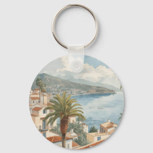 Chaveiro Ilhas Baleares Viagem Francesa Vintage