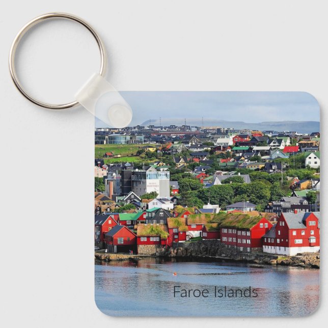 Chaveiro Ilhas Faroé (Torshavn) (Frente)