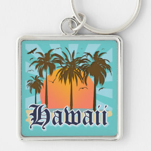 Chaveiro Ilhas havaianas Sourvenir de Havaí