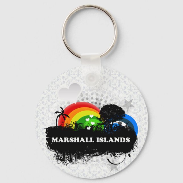 Chaveiro Ilhas Marshall Cute Frut (Frente)