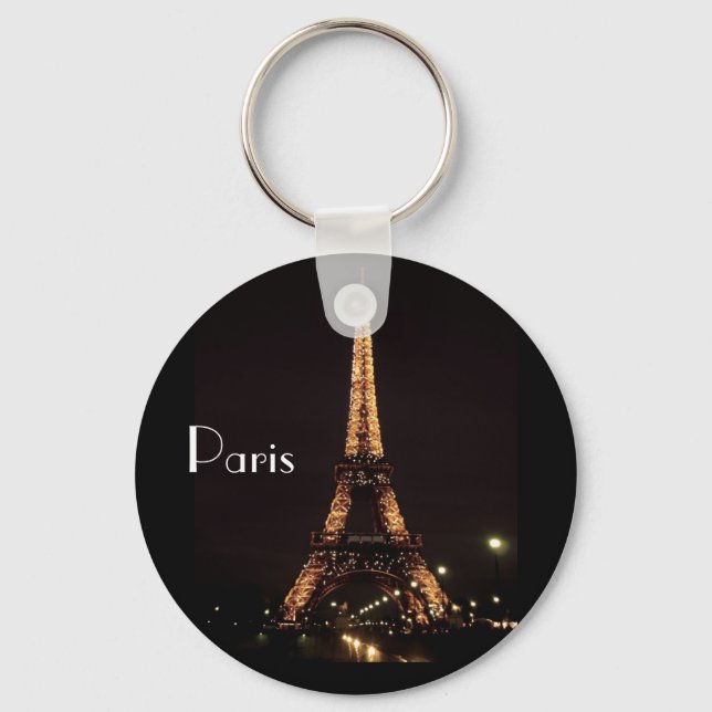 Chaveiro Iluminação de Paris - Torre Eiffel (Frente)