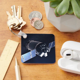 Chaveiro Ilustração Da Nave Espacial Xl Do Dragão.