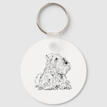 Ilustração de Cachorro Schnauzer Miniatura