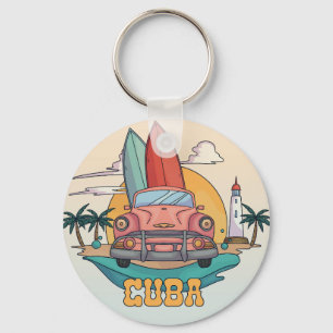 Chaveiro Ilustração de Cuba