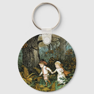 Chaveiro Ilustração de Hansel e Gretel