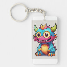 Ilustração de Pequenos Monstros Bonitos - Cartoon-