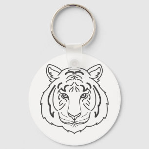 Chaveiro Ilustração de Tigre