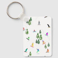 Ilustração do Freeride Snowboarder Snowboard