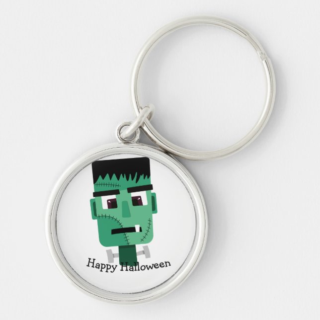 Chaveiro Ilustração do Monstro de Frankenstein (Frente)