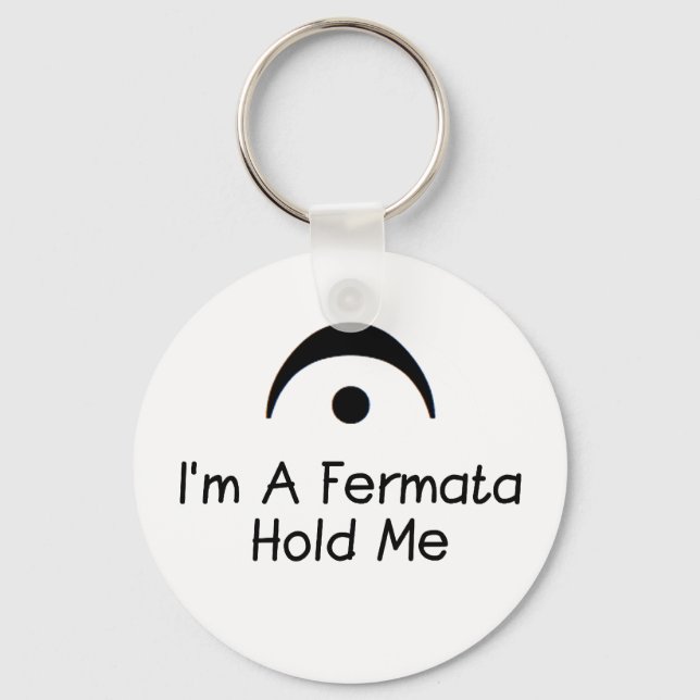 Chaveiro Im a Fermata Hold Me (Frente)