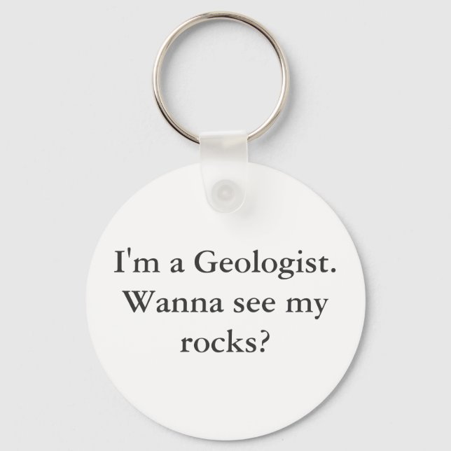 Chaveiro I'm a Geologist (Frente)