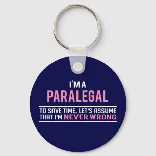Chaveiro I'm a Paralegal & Never Wrong
