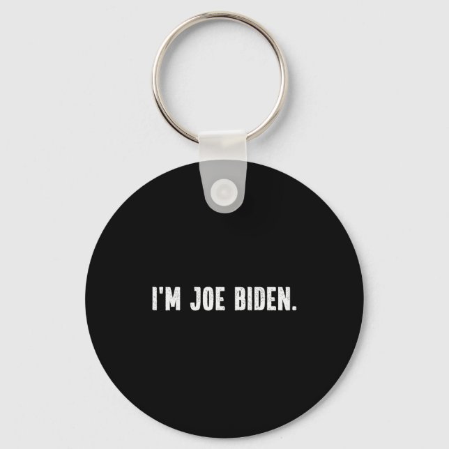 Chaveiro I'm Joe Biden Funny Instant Lazy Halloween Costume (Frente)
