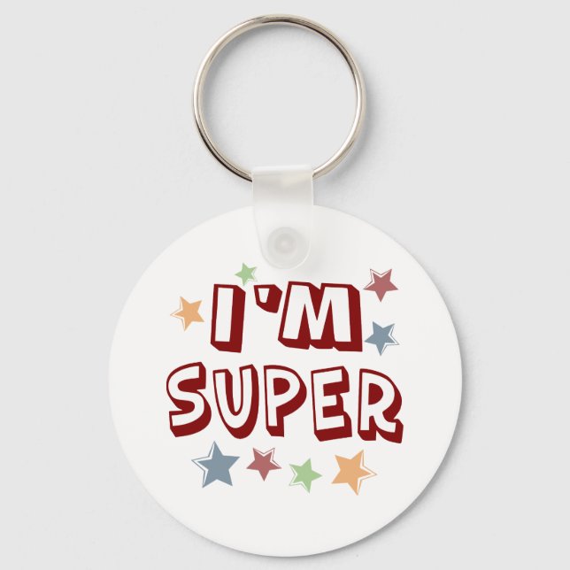Chaveiro Im Super com estrelas (Frente)