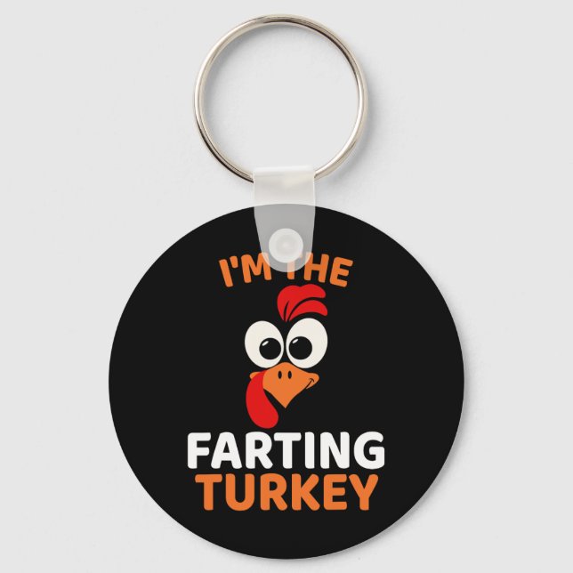 Chaveiro I'm The Farting Turkey  (Frente)