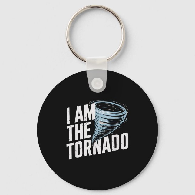 Chaveiro I'm The Tornado Funny Meteorologist Weather Men Ki (Frente)