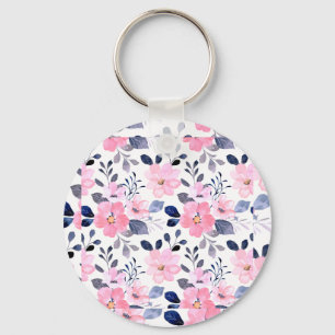 Chaveiro Ímã Floral Estético   Decoração Botânica Minimalis