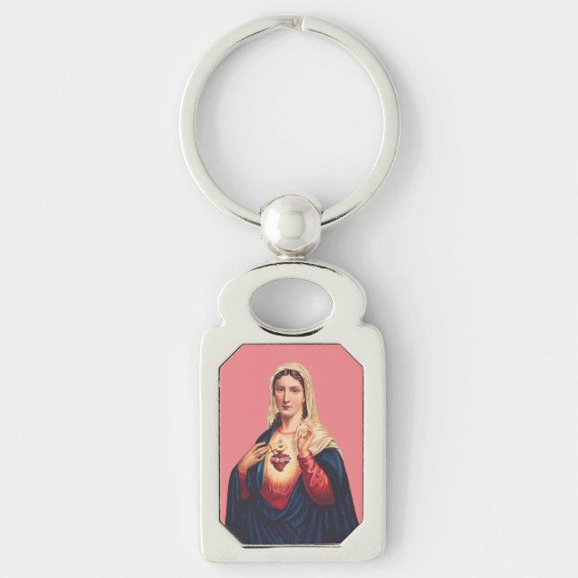 Chaveiro Imaculado Coração da Virgem Maria (Frente)